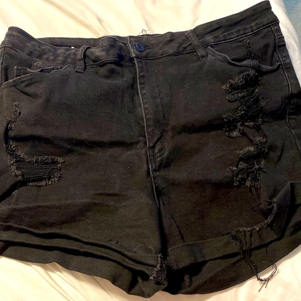 Black shorts